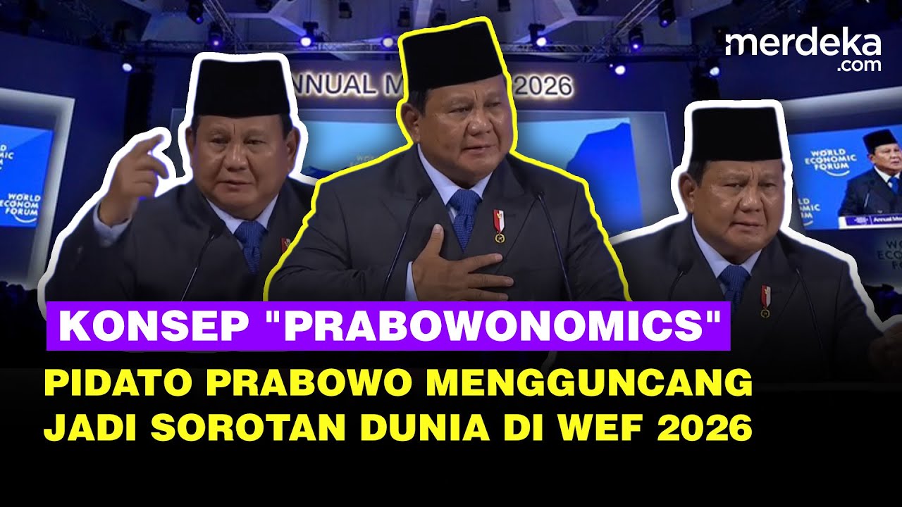 [FULL] Prabowo Jadi Sorotan Dunia, Pidato Konsep Ekonomi 