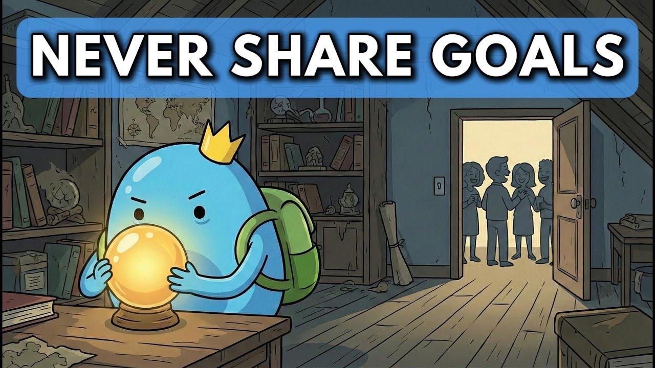 Psychology of People Who Never Share Their Goals