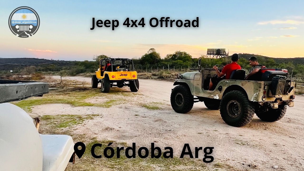Así es andar en Jeep por Cordoba 😍. Travesía 4x4 offroad