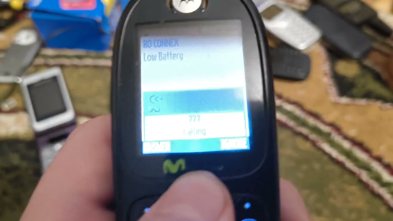 Motorola E378i - Incoming call (With ID)