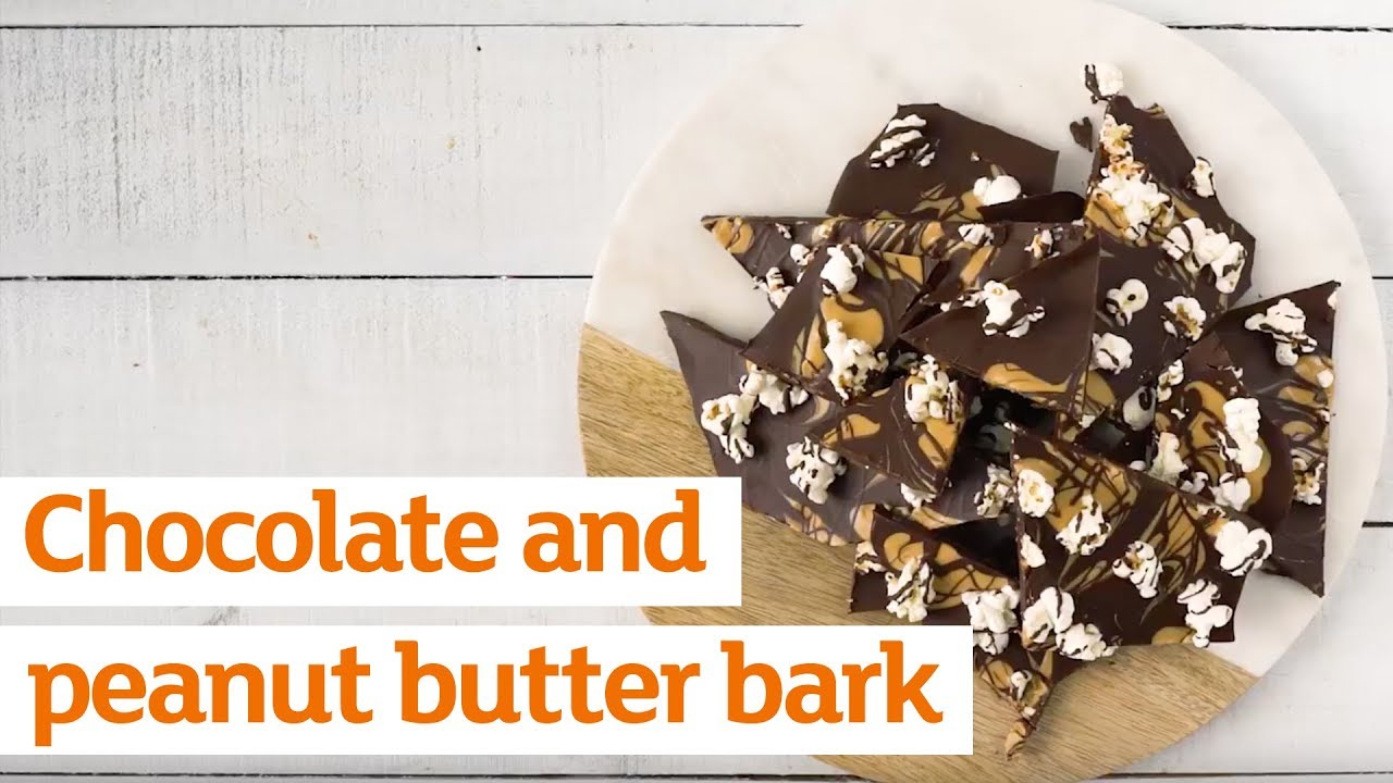 Easy chocolate and peanut butter bark | Recipe | Sainsbury's