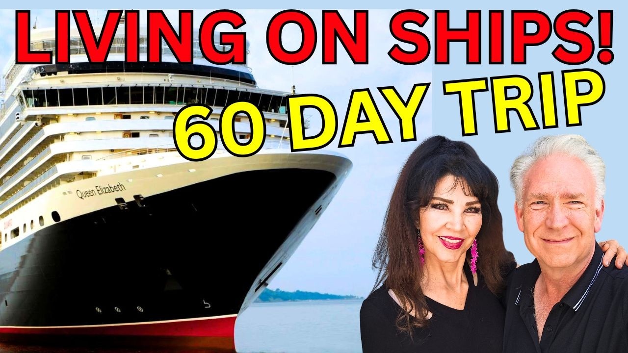 Круизный лайнер Cunard Queen Elizabeth по Западному Карибскому морю | Видеоблог