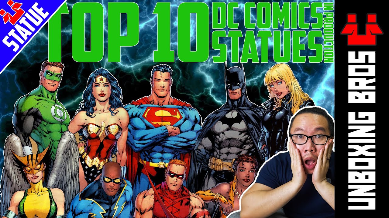 Top 10 Custom DC Comics Statues in Production 2022