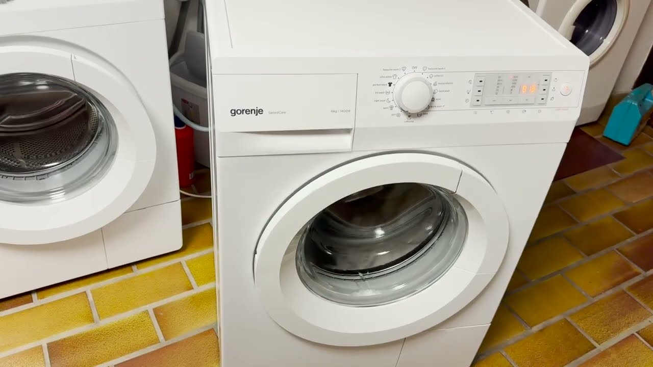 Gorenje SensoCare 3x Restoration \ Repair and  Few Test Washes