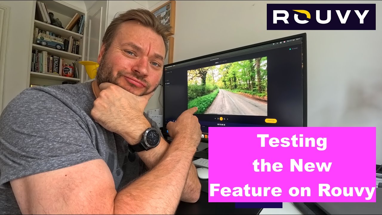 New Feature on @ROUVY Create your own cycling routes with Route Creator!! Amazing