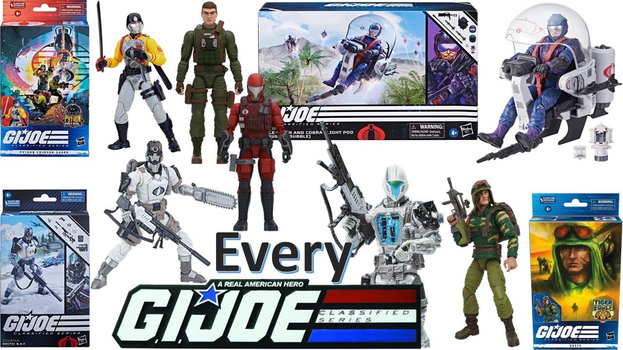 Every G.I. Joe Classified Series 6