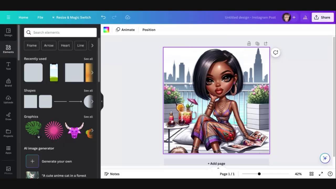 Using a Fillable Template to Create Art for ChatCPT and DALL E