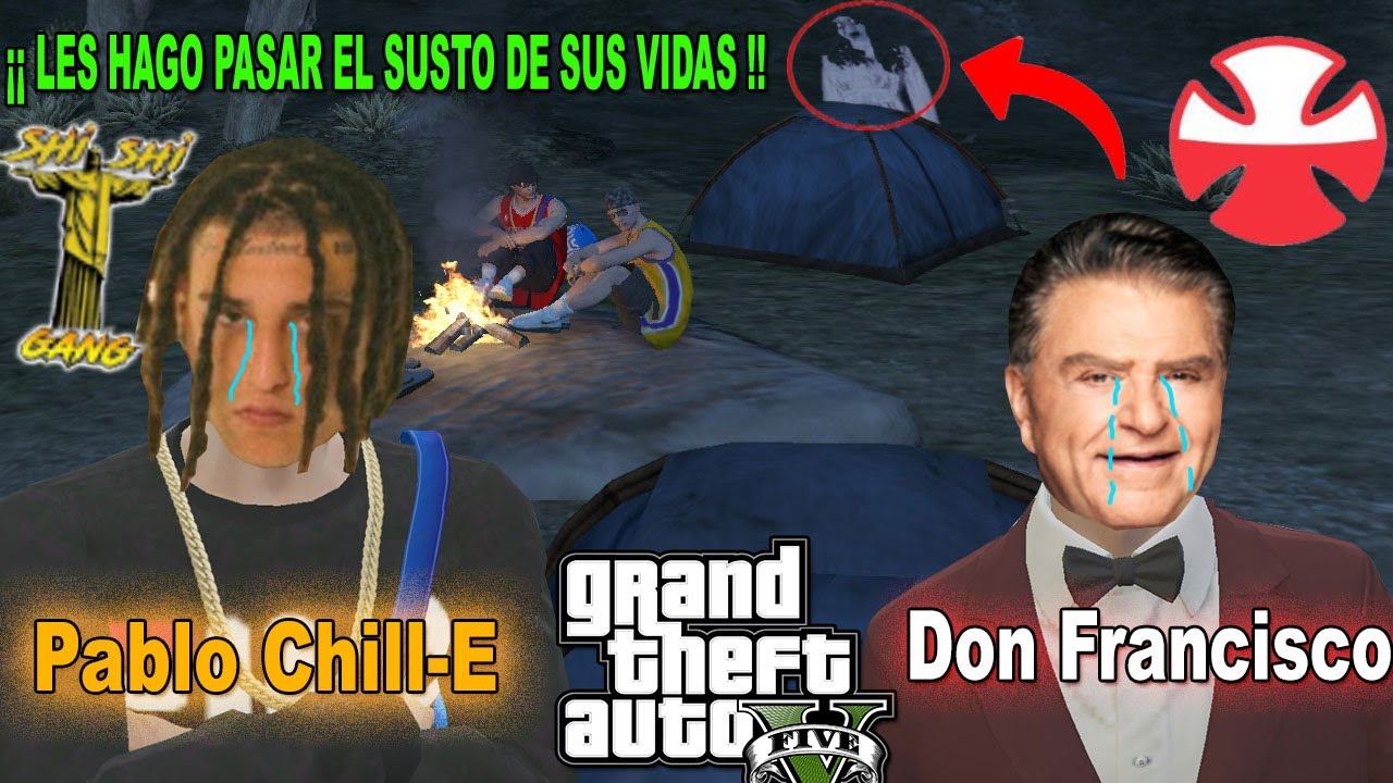 LLEVO A Pablo Chill-E y Don Francisco A LA MONTAÑA GIGANTE *NOS VOLCAMOS*  l GTA  V ROLEPLAY #CHILE