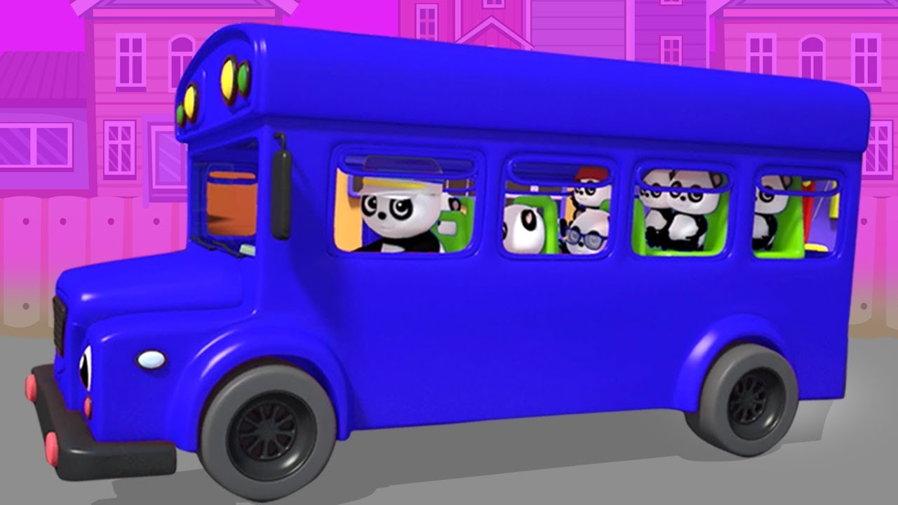 Baby Bao Panda колеса на автобусе | детские песни | детская музыка | Wheels On The Bus Rhyme