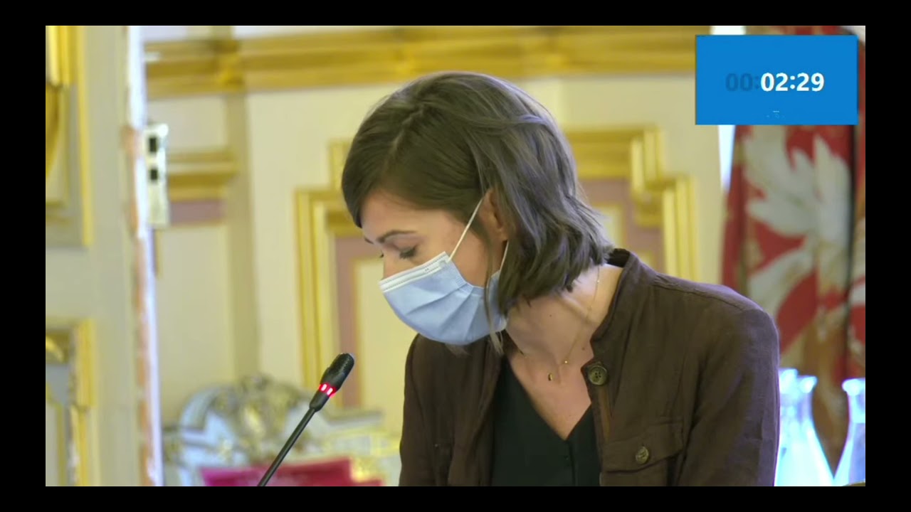 Sandrine Runel - Intervention pr&eacute;alable
