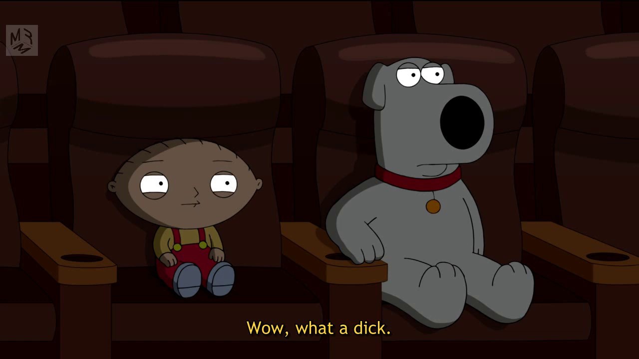 Family Guy - Movie Theater Dick