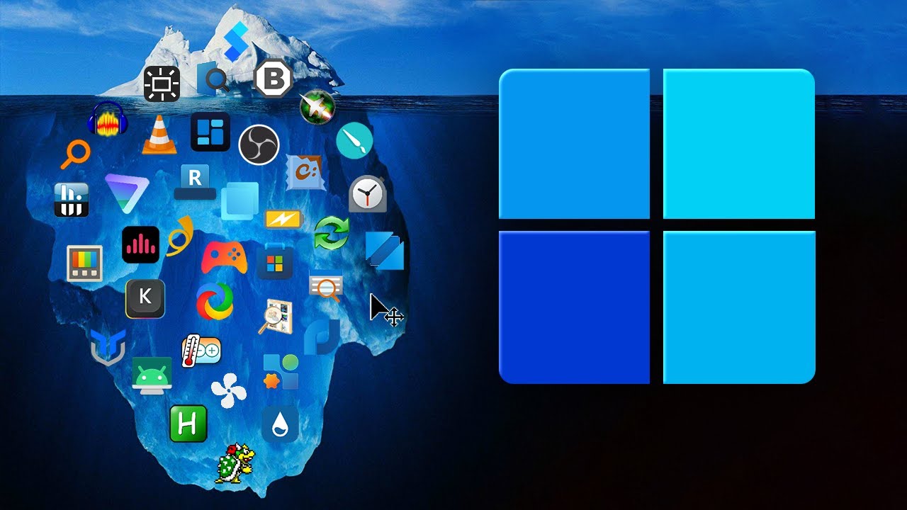 Айсберг приложений Windows