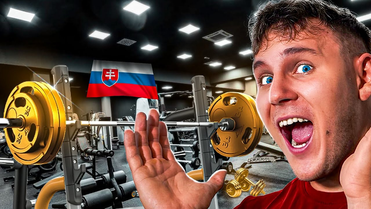 Navštívil Som NAJLUXUSNEJŠIE Fitko Na Slovensku !