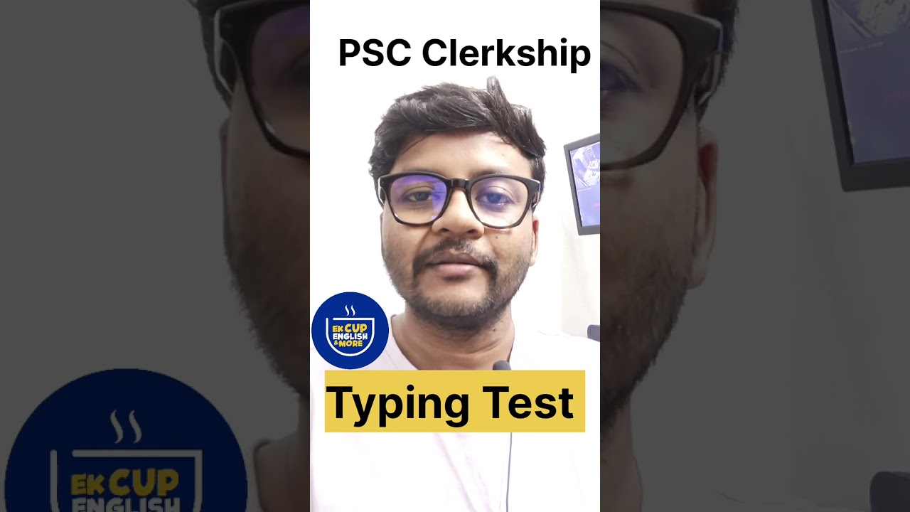 Clerkship Typing Test || What to do now? @ekcupenglish #clerkship