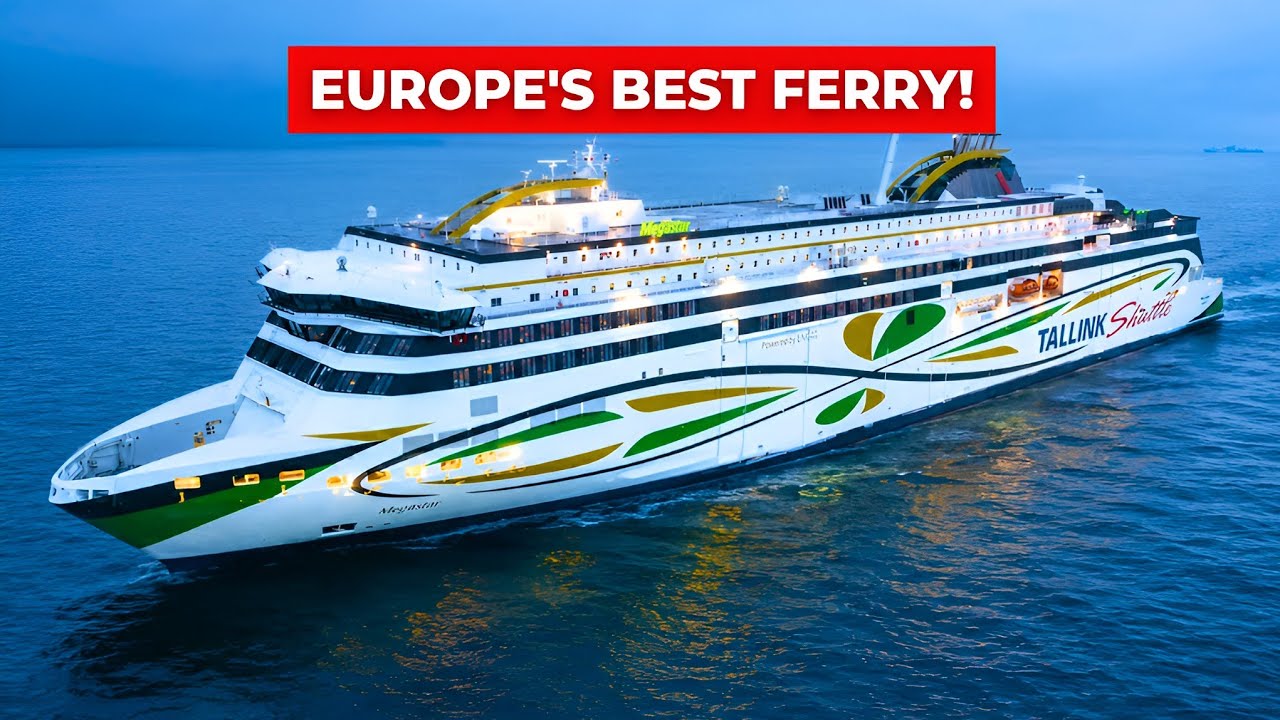 Tallinn to Helsinki by Ferry | Tallink Megastar