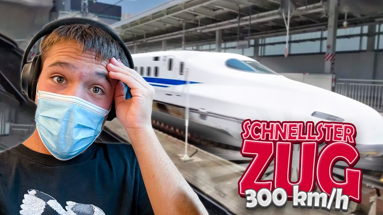 Ich TESTE den SCHNELLSTEN Zug Japans!🚅 (300+ km/h)