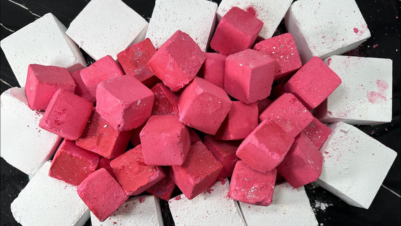 Buttery White and Red Cube Reforms | Satisfying