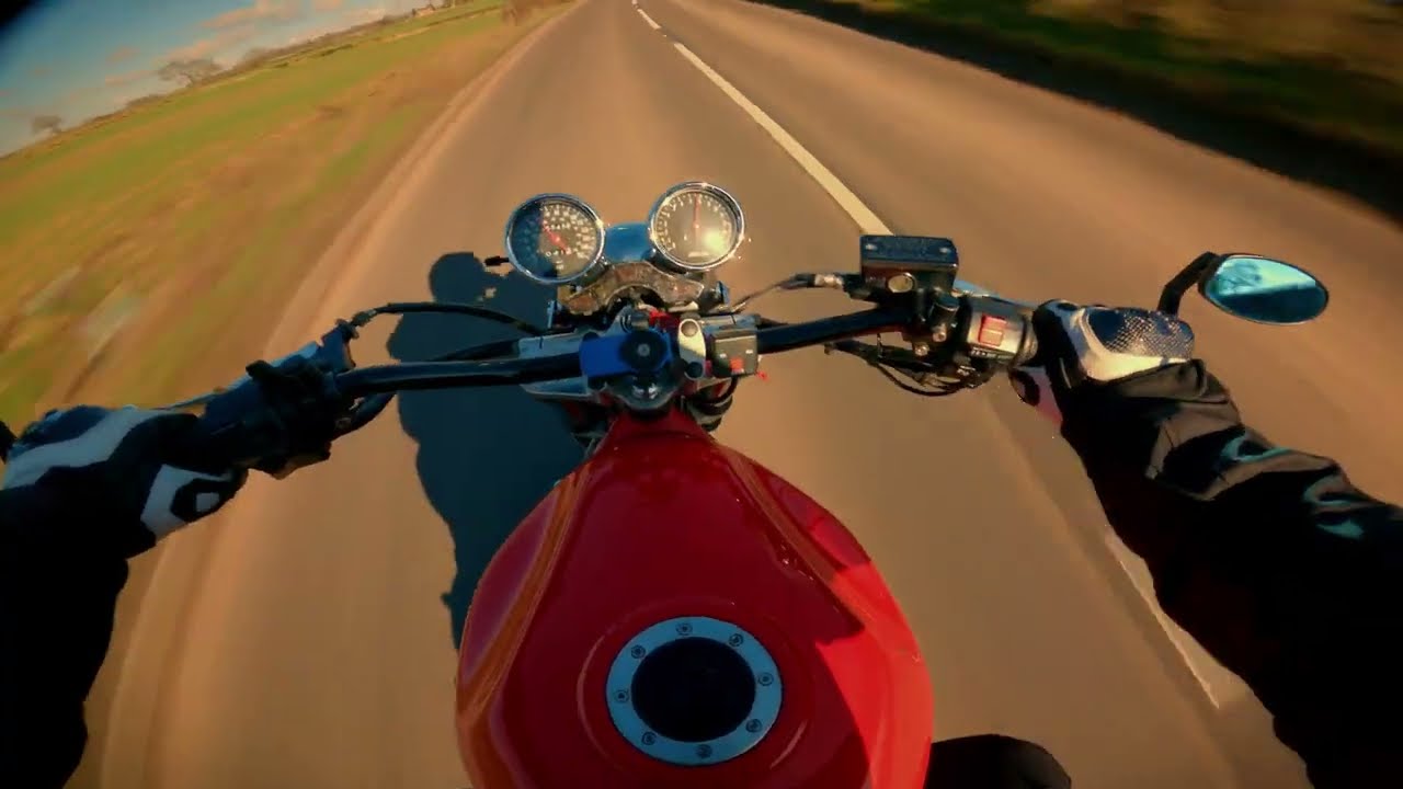 Suzuki Bandit 600 test ride.