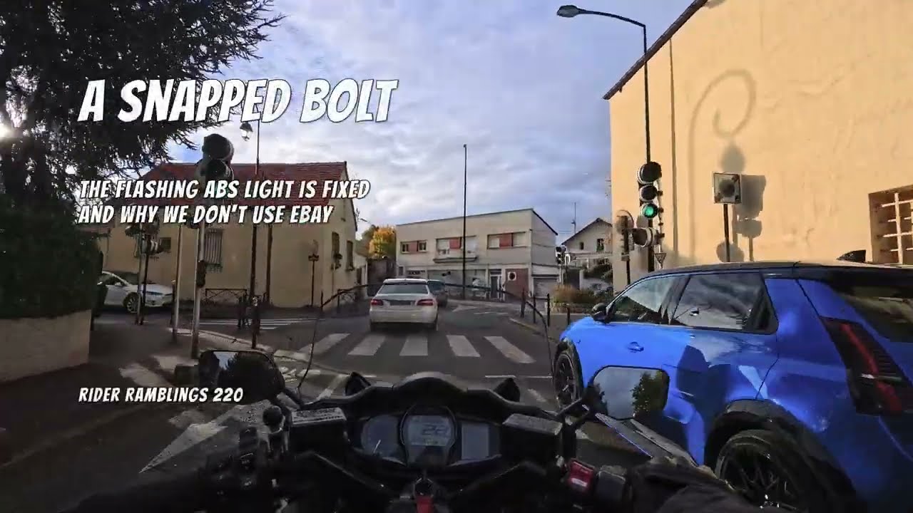 A Snapped Bolt. Did It Stop ME? - Rider Ramblings 220