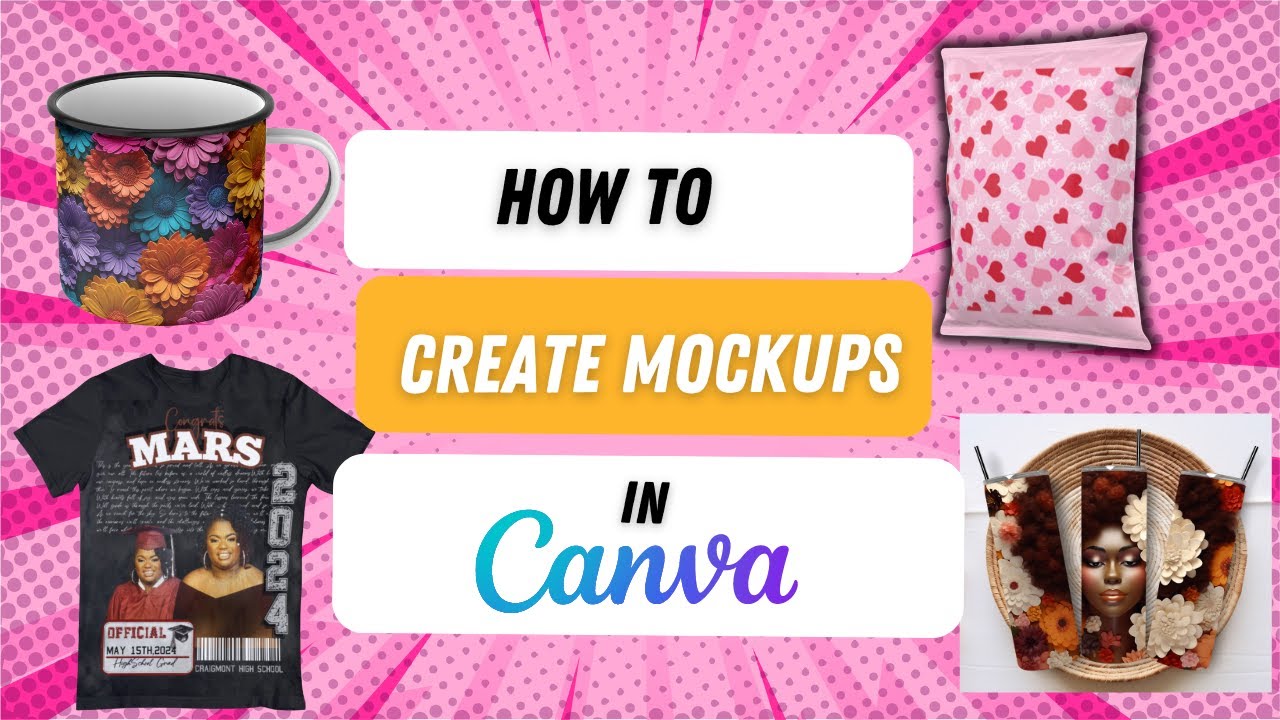 How to create mockups in Canva