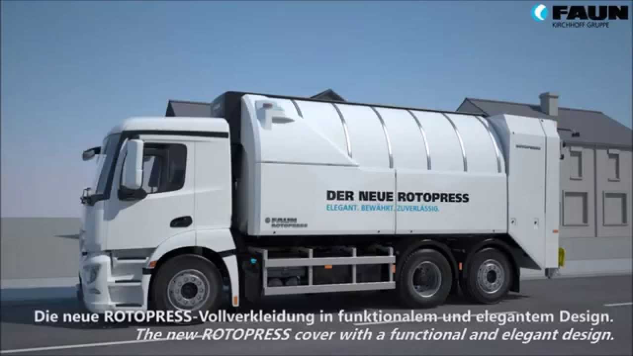 Nouvelle Benne à Ordures Faun Rotopress / Brand New Faun Rotopress, Vuilniswagen, Sopbil