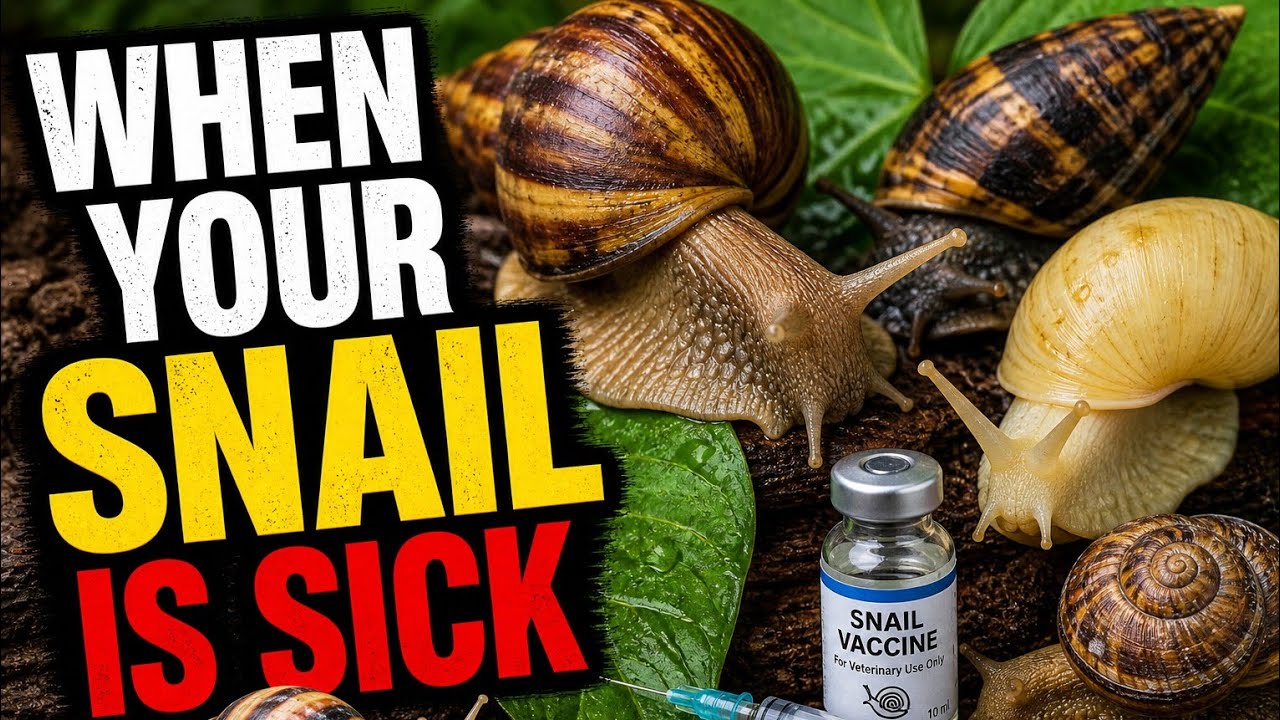 Clinic and treatment for sick snails