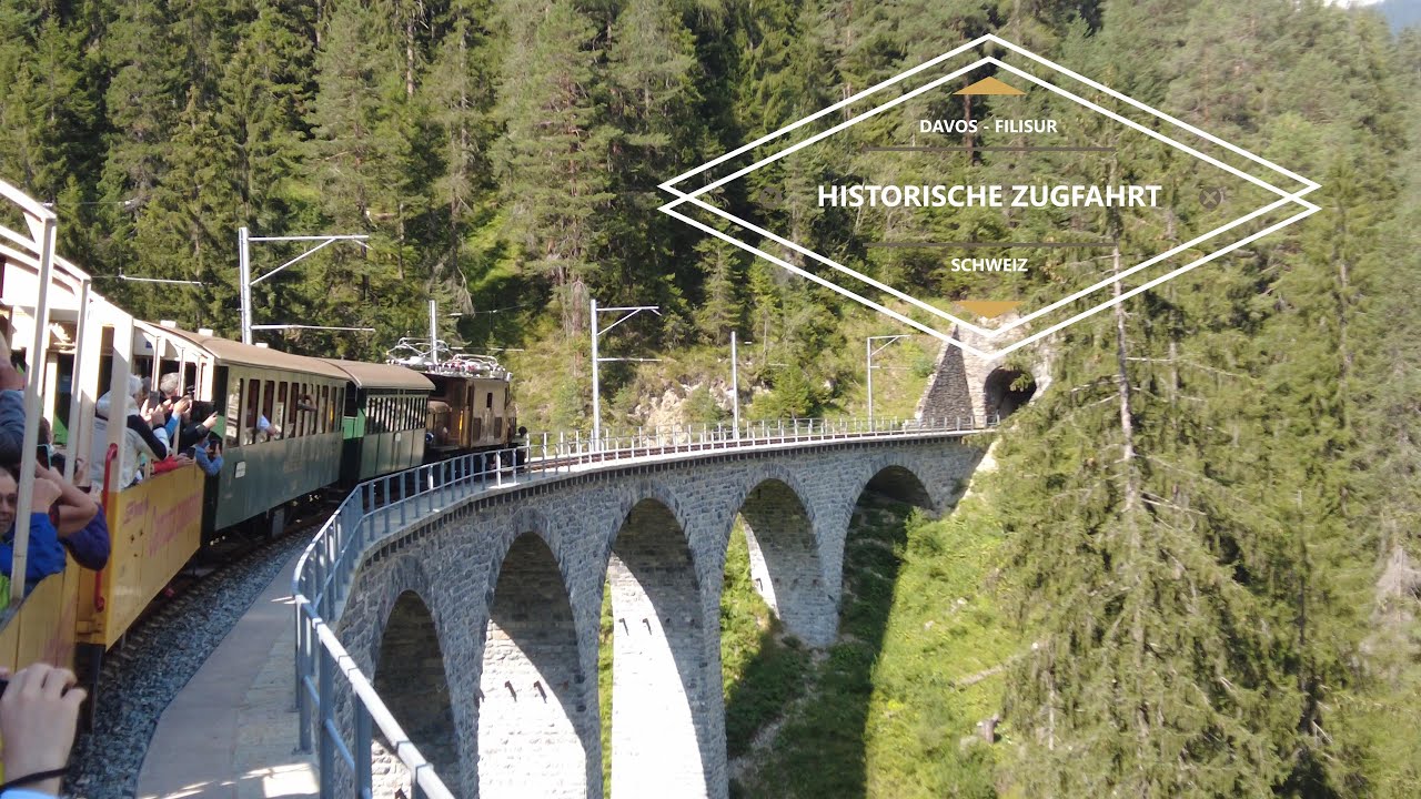 Schweiz: Historischer Zug Davos-Filisur