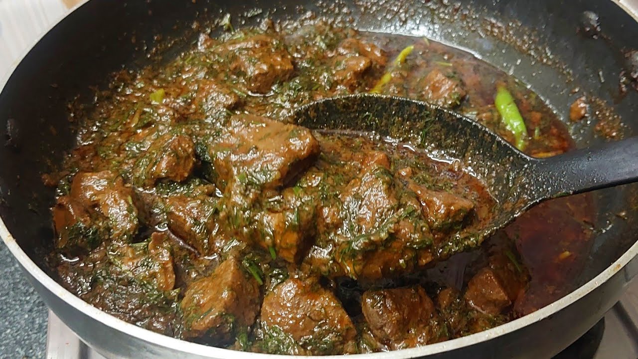 Soya kaleji recipe | hyderabadi soya kaleji curry | Green kaleji masala recipe | liver recipe