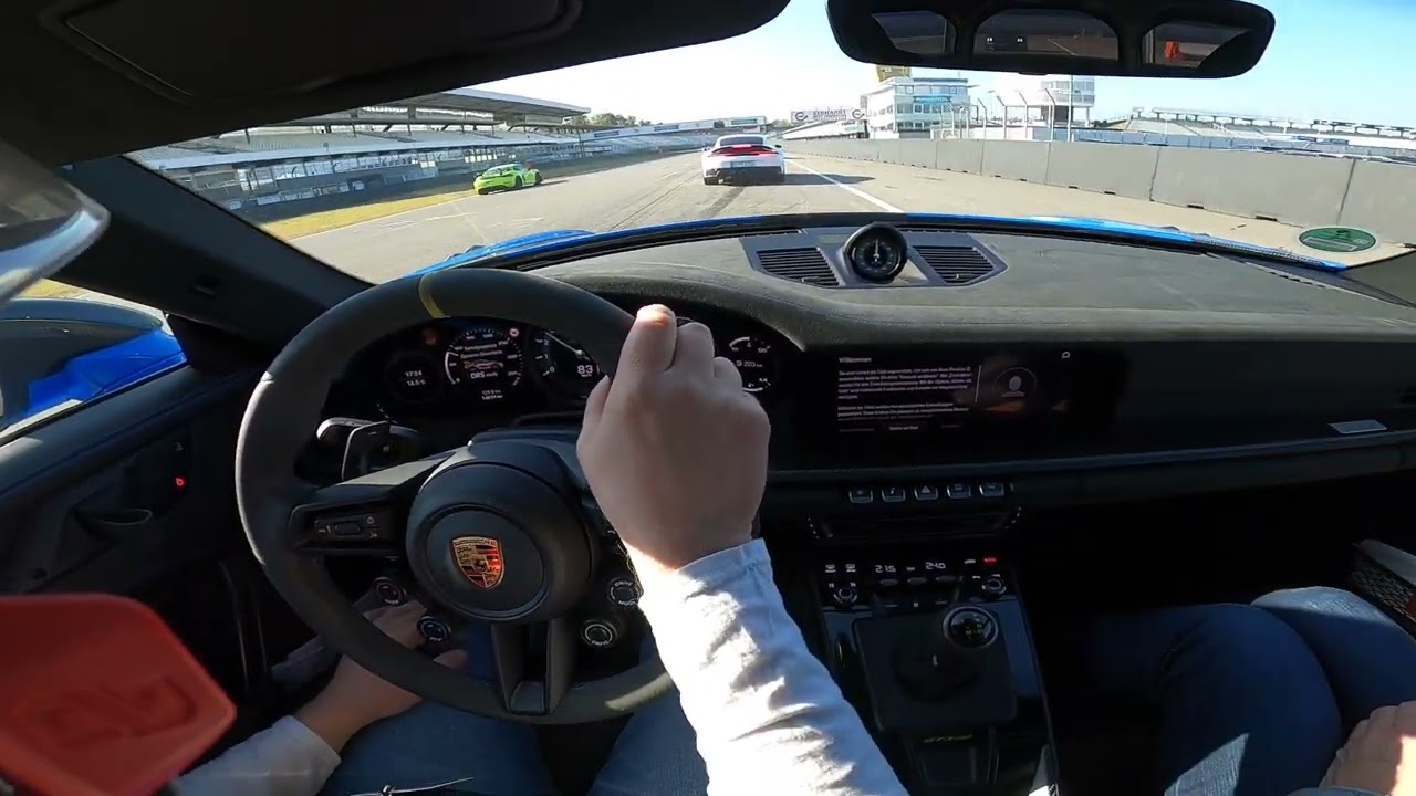 PEC meets GP Kurs Hockenheim GT3RS Info Lap GTS