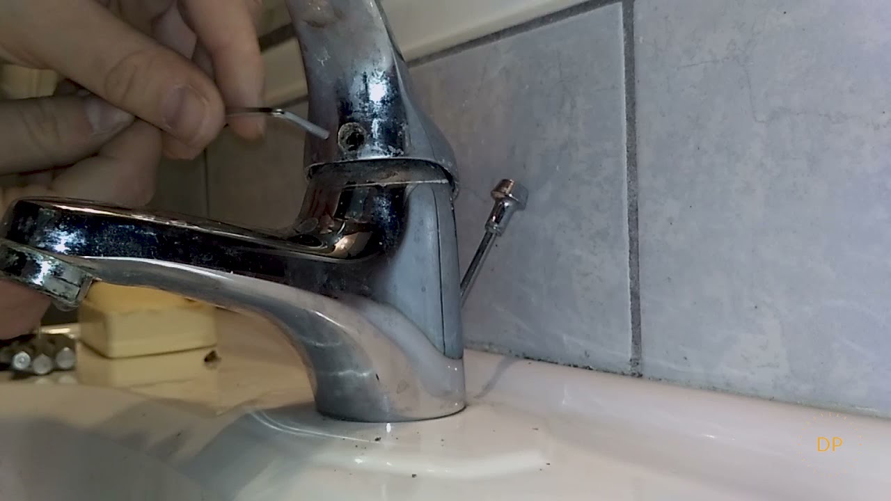 Επισκευή βρύση νιπτήρoς mix - How to replace the cartridge in a mixer tap