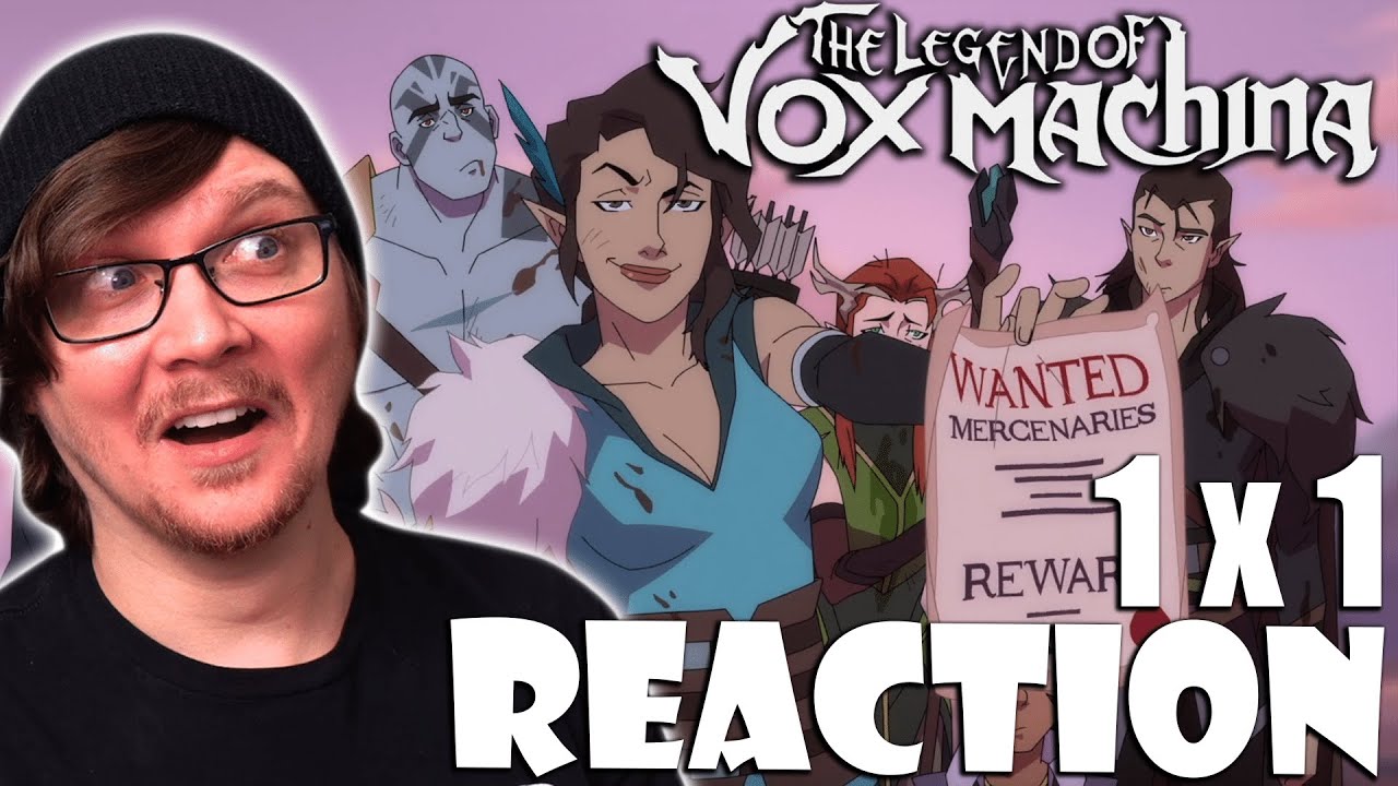 THE LEGEND OF VOX MACHINA 1x1 "The Terror of Tal'Dorei - Part 1" Reaction/Review! CRITICAL ROLE
