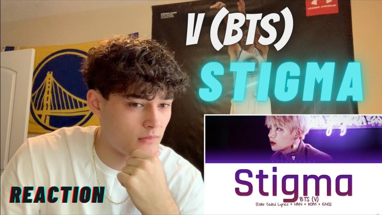 BTS (V) – Stigma (Lyrics) REACTION!!!
