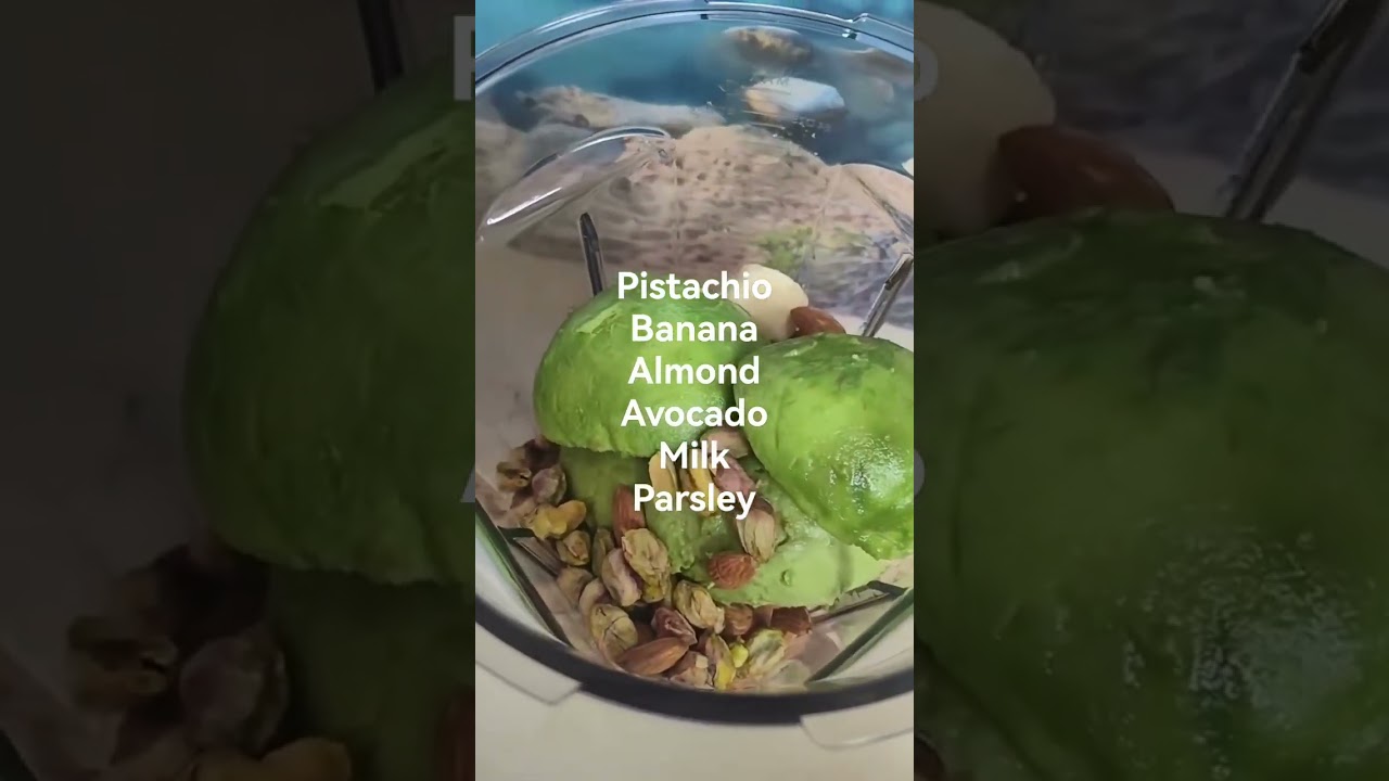 Healthy Almond and Pistachio Smoothy