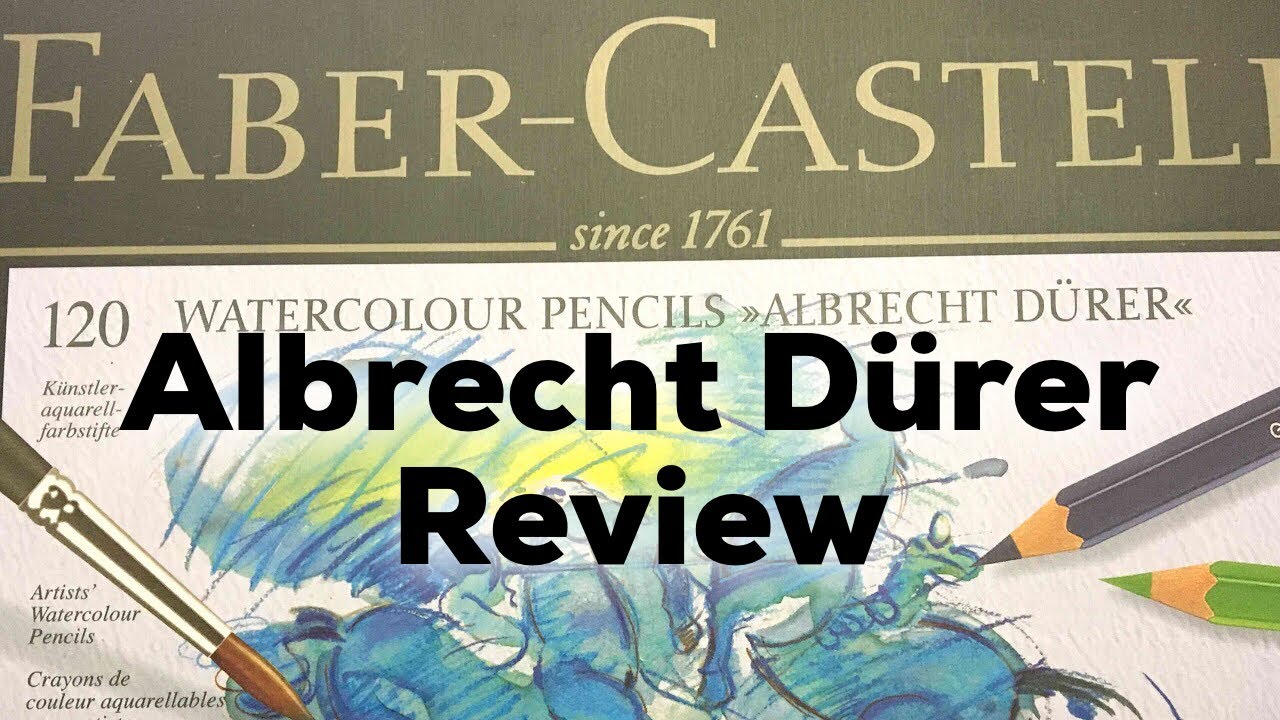 Ultimate Faber Castell Albrecht Dürer Watercolor Pencils Review (plus Magnus)