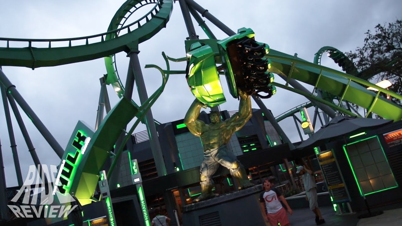 The Incredible Hulk Coaster - Universal Islands of Adventure