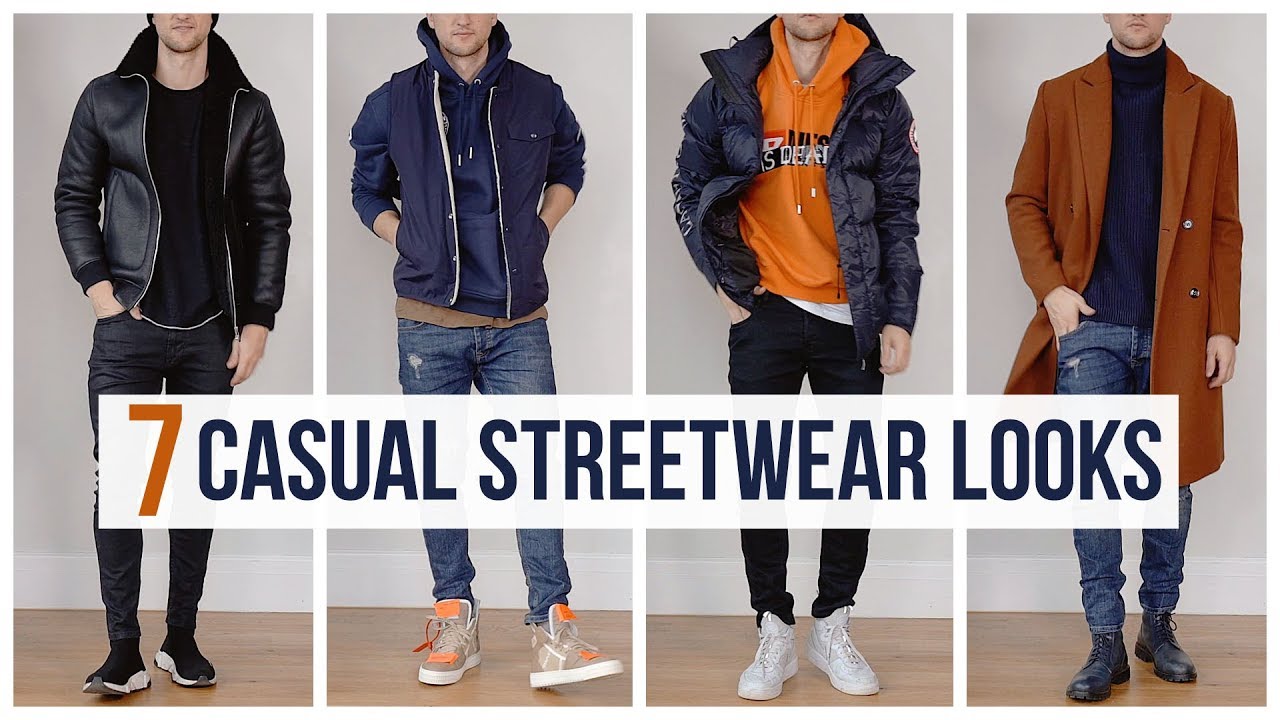 My Casual Streetwear Outfits for Fall Winter | Outfit Ideas | Men’s Fashion Lookbook