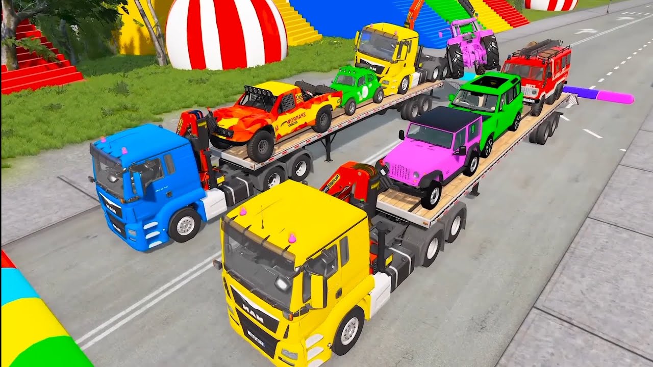 Pushing Cars to the Limit: Insane Crashes in BeamNG.drive