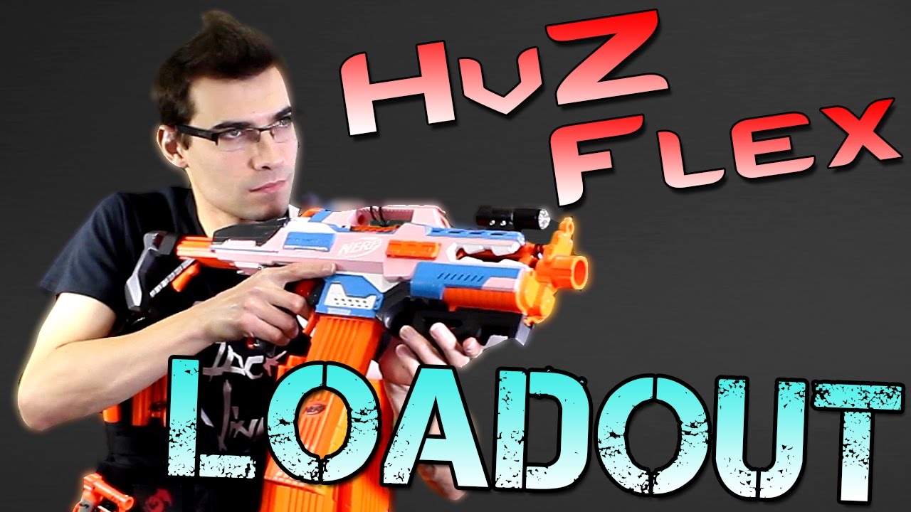 Nerf Loadout | HvZ Flex Player | Mobility and Rate of Fire!