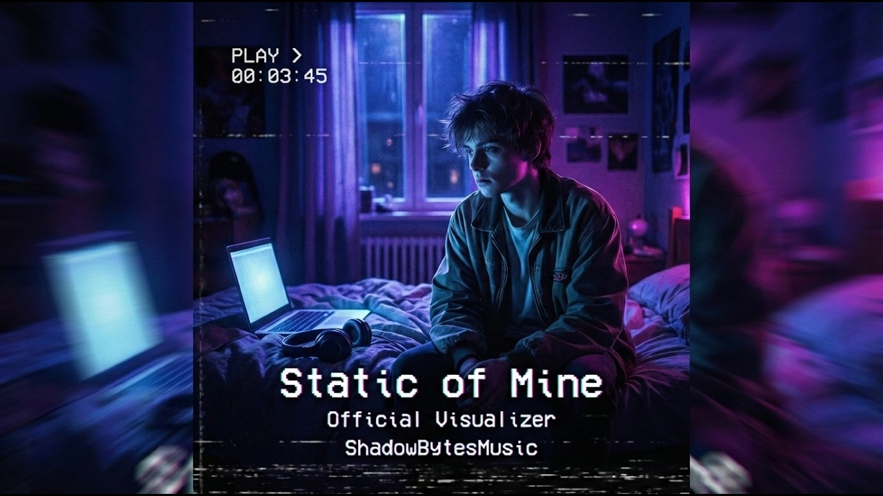 Static of Mine (Official Visualizer) | ShadowBytesMusic | Indie Pop | Alt-Pop | Sad