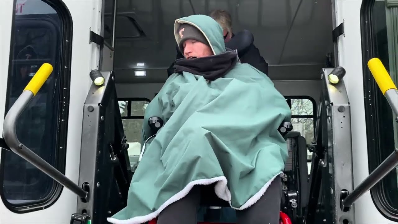 Bata Bus driver David picking up Sam at IFS & dropping him off at home 2.4.26 @onthatnote 