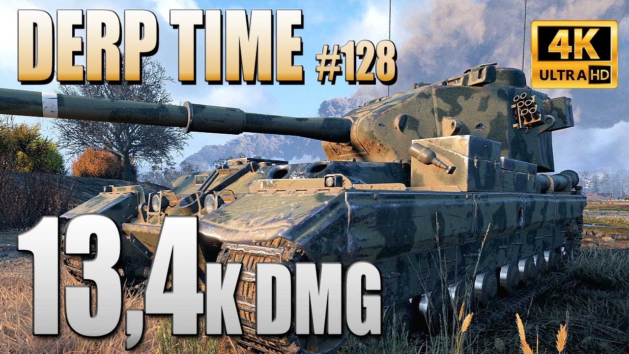FV215b 183: 13,4k DERP TIME #128 - World of Tanks