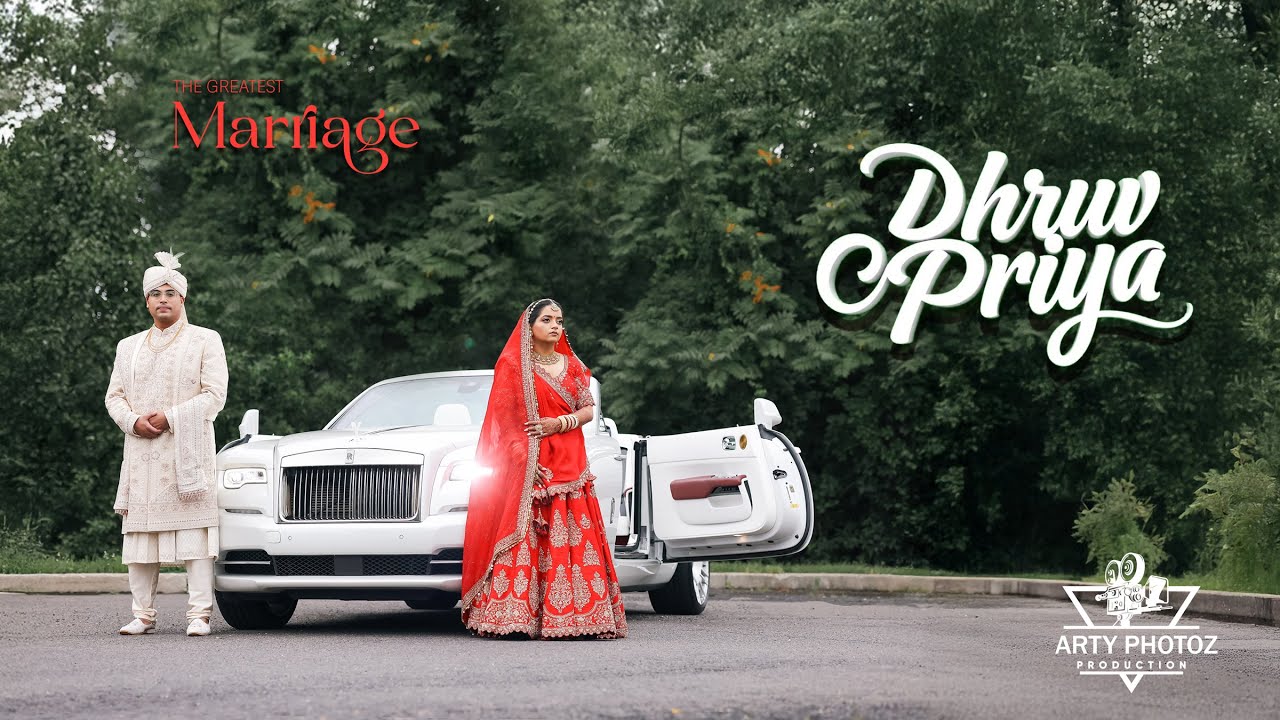 PRIYA ❤️ DHRUV | Wedding Highlight | Gujarati Wedding USA 2025 |  Shaadi Highlight | ARTY PHOTOZ