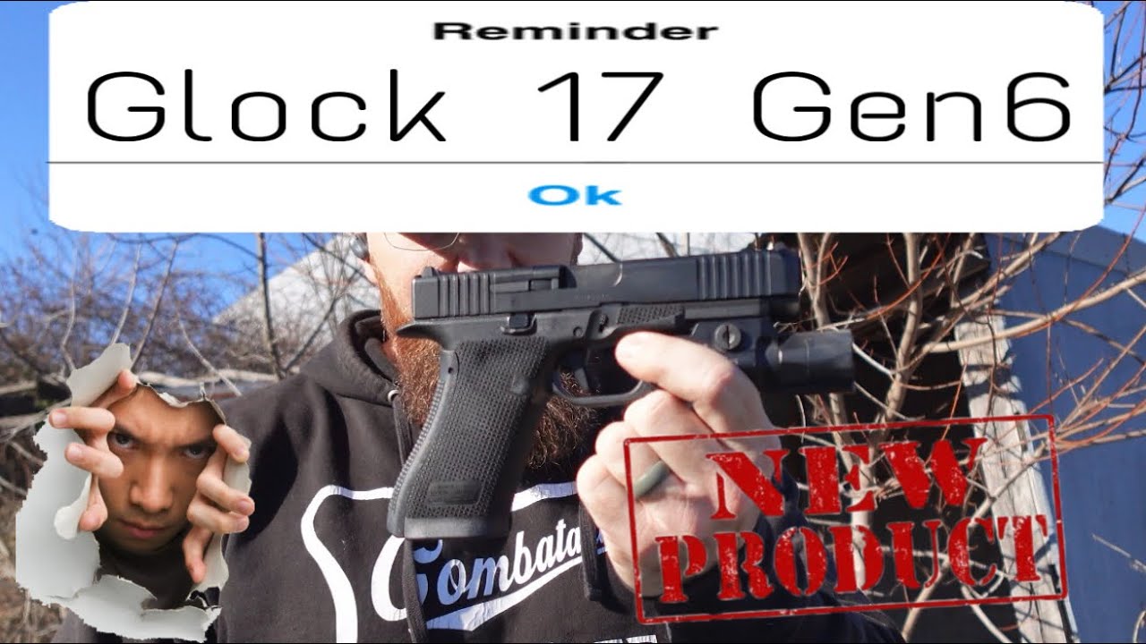 Распаковка и первые выстрелы из Glock 17Gen6