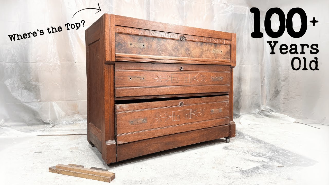 Giving this Antique Eastlake Dresser a MUCH Needed Restoration