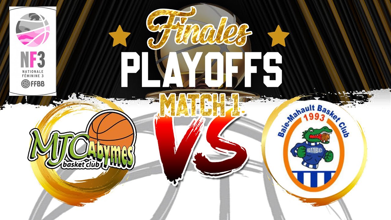 🏀🏆[MATCH 1] FINALES PLAYOFFS SENIORS FEMININS : MJCA VS BMBC