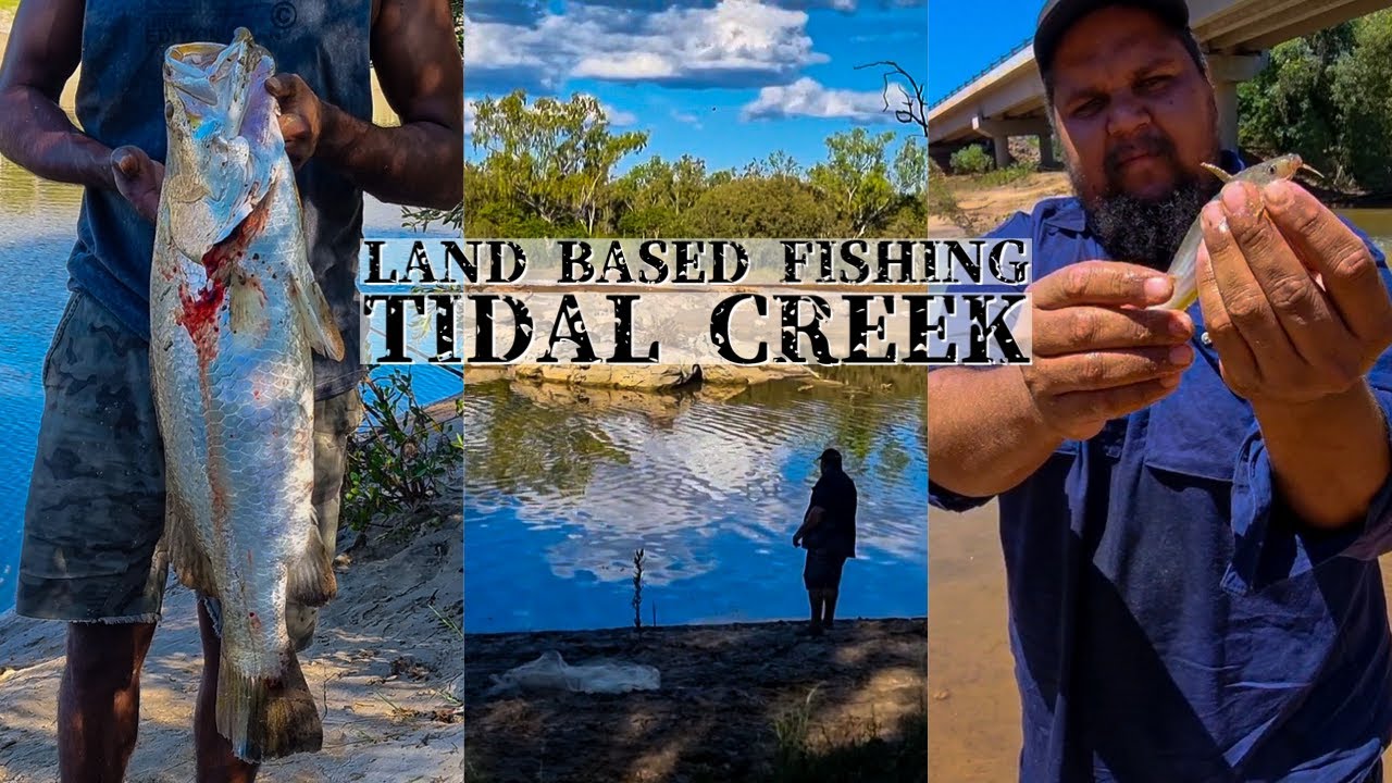 LAND BASED BARRAMUNDI FISHING | KUNUNURRA | EAST KIMBERLEY WA  | BAINES NT | SALTWATER TIDAL CREEK!