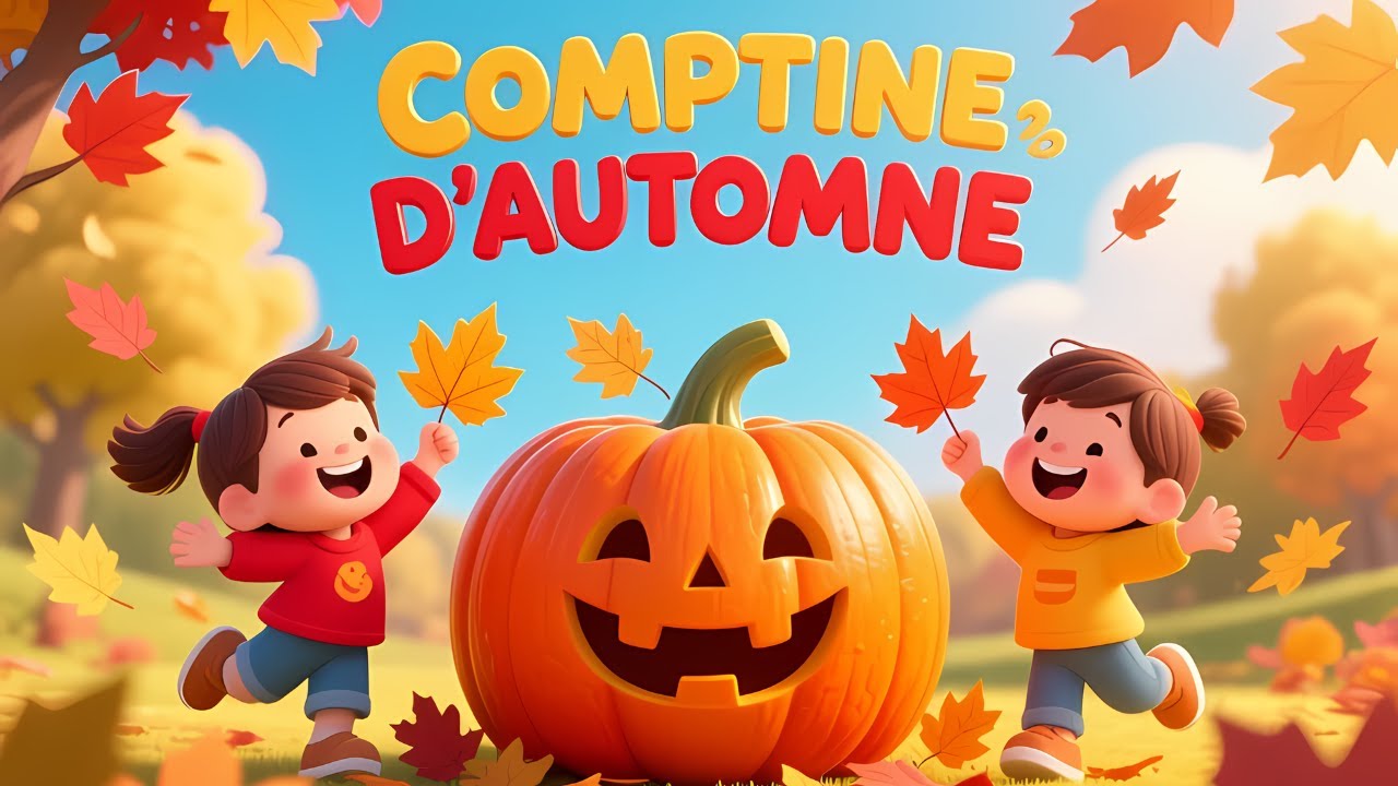 👉 Comptine d’Automne 🍂 Chanson éducative et amusante pour les enfants