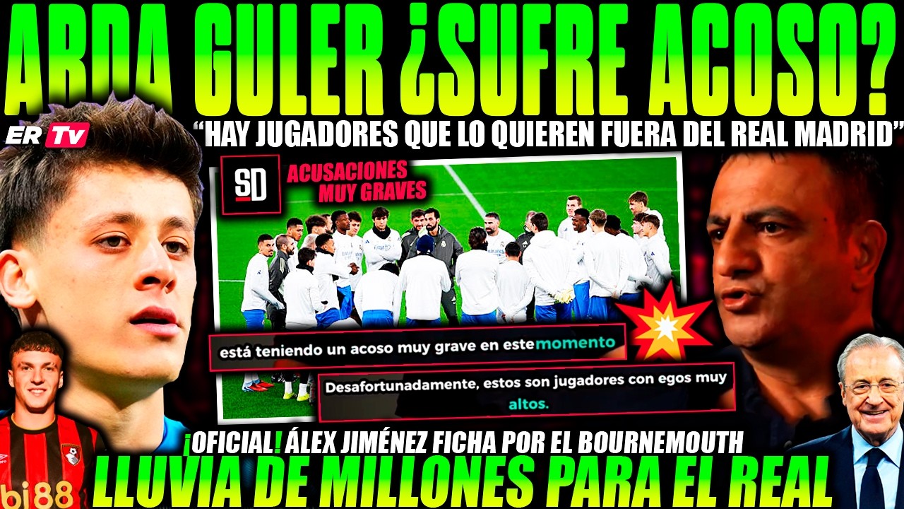 💥AMIGO DE ARDA GULER DENUNCIA ACOSO en EL REAL MADRID 