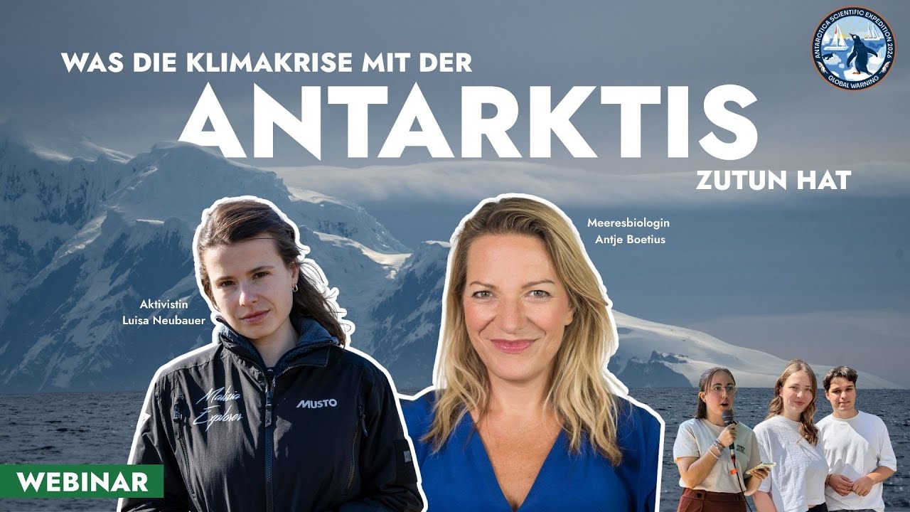 Eine Reise in die Antarktis | Webinaraufzeichnung