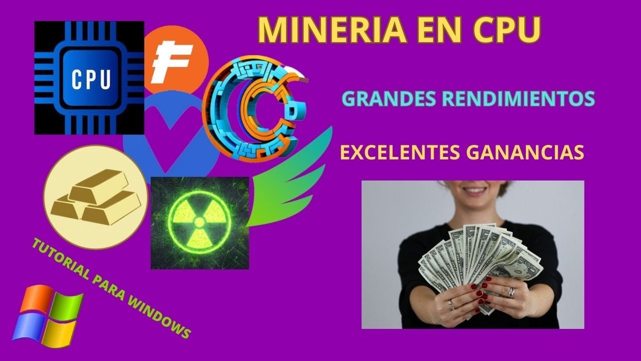 Mineria con CPU | Grandes ganancias | Minero Gama Baja